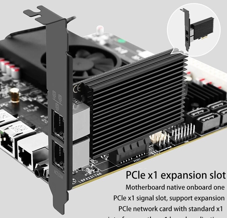 One PCIe port can be used.