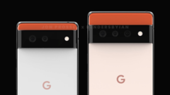 The &quot;Pixel 6 and 6 Pro&quot;. (Source: FrontPageTech)