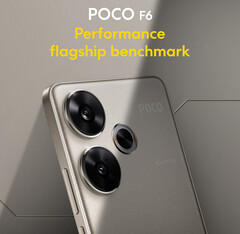 The POCO F6 will be joined by the POCO F6 Pro outside India. (Image source: Xiaomi)
