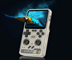 Powkiddy's latest gaming handheld has a 768p display. (Image source: Powkiddy)