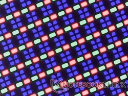 Sharp OLED subpixel array