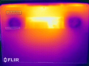 Surface temperatures - Stress test (bottom)