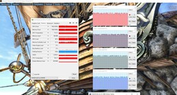 GPU performance during a UNIGINE Heaven benchmark