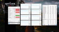 System information while playing The Witcher 3