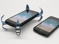 A German engineering student has designed a case that deploys protective springs when dropped. (Source: Pre-view-online)