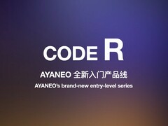 The Ayaneo Code R is the first device in a line of entry level devices from the manufacturer. (Image source: Ayaneo)