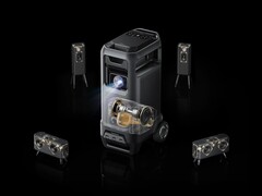 Anker’s soundcore Nebula X1 Pro mobile theater station (pictured) will crowdfund at Kickstarter. (Image source: Anker)