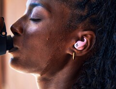 The Powerbeats Fit are available in four colors, including pink. (Image source: Apple)