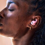 The Powerbeats Fit are available in four colors, including pink. (Image source: Apple)