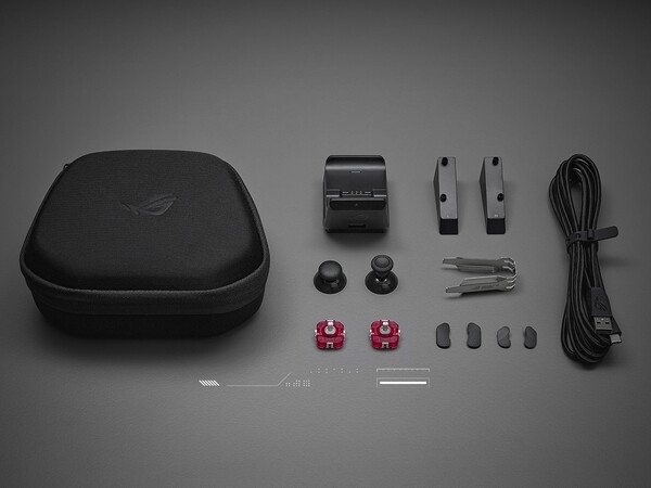 The ROG Raikiri 2 Pro will ship with a handful of accessories in the box.