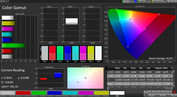 CalMAN Color Space – vibrant neutral AdobeRGB