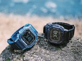 The GBX-H5600-2 (blue) and GBX-H5600-1 (black) pair G-LIDE’s surf-ready design with heart rate tracking and fitness features.