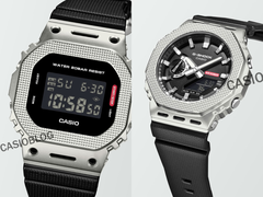 From left to right (pictured), Casio G-Shock GM-5600M-1, and the GM-2100M-1A. (Image source: Casioblog)
