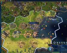 A detailed city overview showcasing the depth that Civilization 6 has to offer gamers as a turn-based strategy game