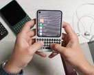 Despite having a keyboard, the Clicks Communicator is relatively compact.