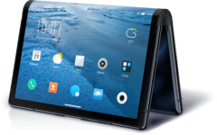 The FlexPai foldable phone. (Source: Royole)