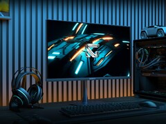 The Gigabyte GO27Q24 is a new OLED gaming monitor with 1440p resolution and a 240 Hz refresh rate. (Image source: Gigabyte)