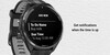 The Garmin ComingUp app also offers notifcations. (Image source: Garmin)