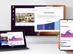 Samsung DeX remains provides the most refined desktop mode of those offered on Android smartphones and tablets. (Image source: Samsung)