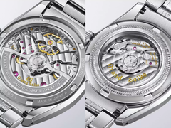 Both new Grand Seiko models — SLGH039 and STGK039 have exhibition casebacks.