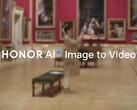 Honor's AI image-to-video feature works with old photos, artworks, real-life photos, and even AI-generated images. Pictured: promotional image of the feature. (Image source: Honor)