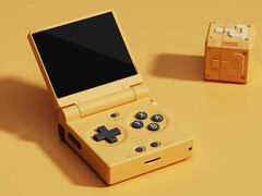 The Miyoo Mini Flip in one of its multiple launch colours. (Image source: Miyoo)