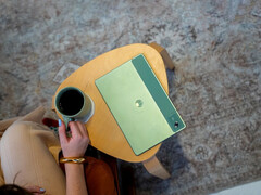 The new Moto Pad 2026 is basically a rebrand of the Lenovo Idea Tab. Pictured: a promo picture showing the back of the new tablet.