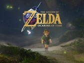 Link from the Zelda: Ocarina of Time remake shown exploring Hyrule