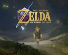 Link from the Zelda: Ocarina of Time remake shown exploring Hyrule