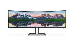 The Brilliance 498P9Z is a very wide curved gaming monitor. (Image source: Philips)