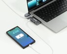 The Plugable 5-in-1 USB-C Hub supports connection to a 6K@60Hz display. (Image source: Plugable)