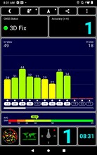 Outdoor GPS test