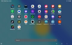 Samsung Galaxy Tab A11+: App launcher