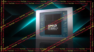 Strix Halo APUs could be carrying the "Ryzen AI Max Pro" naming. (Image source: Moore's Law Is Dead)
