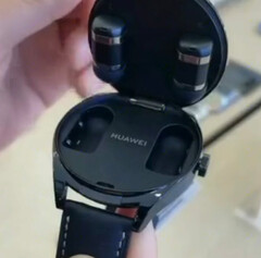 The Watch Buds have an unusual design. (Image source: Weibo via @RODENT950)