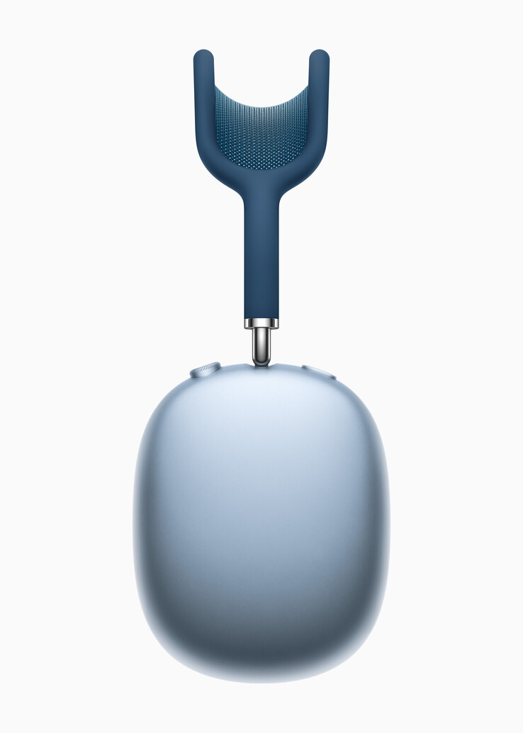 AirPods Max Blue Colour Variant (image via Apple)