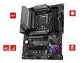 The B660 boards will succeed parts like the B560 Tomahawk pictured here (Image source: MSI)