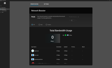 Command Center network settings