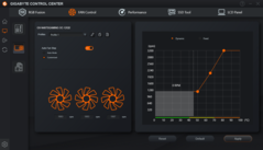 Fan curve adjustment