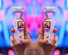 The white Insta360 Luna Ultra in leaked hands-on images (edited).