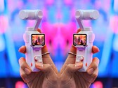 The white Insta360 Luna Ultra in leaked hands-on images (edited).