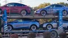 Tesla China already ships out Model Y Juniper units (Image source: DriveGreen/X)