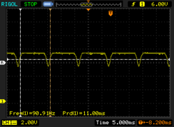 PWM flickering at 68% brightness