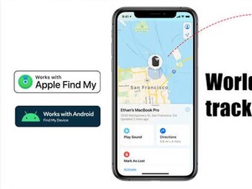 The power bank's location can be tracked (Image source: Runker)