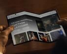 Samsung was directly asked about releasing a tri-fold smartphone like the Huawei Mate XT, pictured, in its latest earnings call. (Image source: Huawei)
