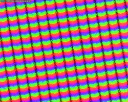 Matte sub-pixels
