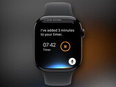With watchOS 27 beta 3, Siri can now add time to a timer that is already running.