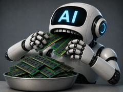 Chip manufacturers continue to further prioritise the production of AI-related technology.