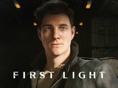 007 First Light banner with James Bond is shown (Image source: IO Interactive with edits)