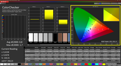 CalMAN Colors (after calibration)